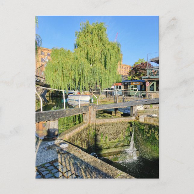 Cartão Postal Camden Lock, Londres, Reino Unido (Frente)