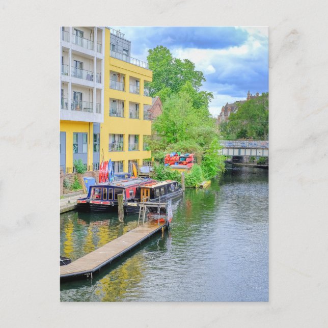 Cartão Postal Camden Lock, Londres, Reino Unido (Frente)