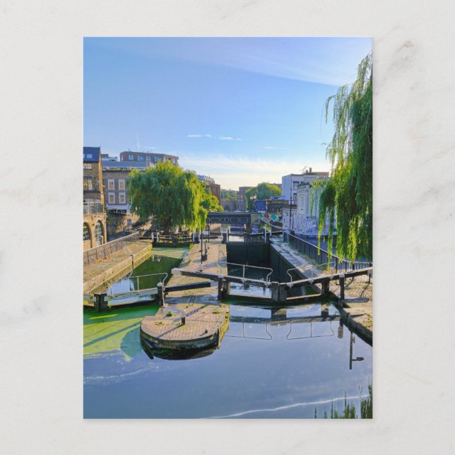 Cartão Postal Camden Lock, Londres, Reino Unido (Frente)