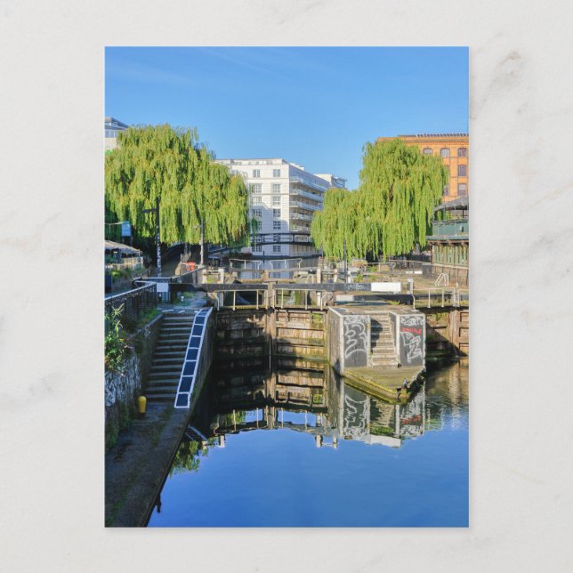 Cartão Postal Camden Lock Postcard, Londres, Reino Unido (Frente)