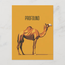 Cartão Postal Camel Profound