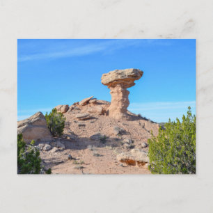 Cartão Postal Camel Rock, Novo México, em 2014