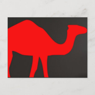 CARTÃO POSTAL CAMEL SILOUETTE