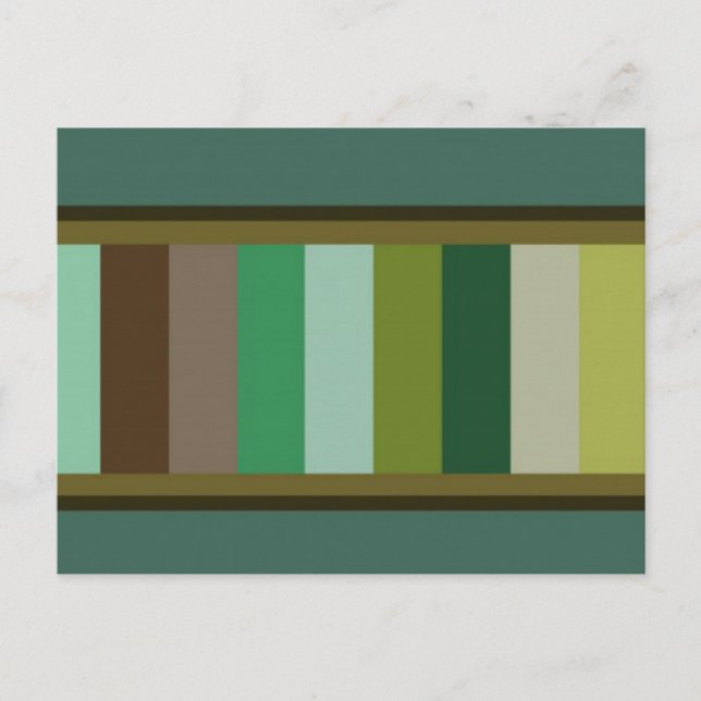 Cartão Postal Cameleon Pallet Art (Frente)