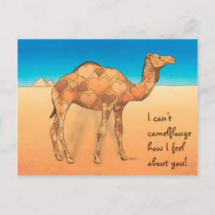 Cartão Postal Camelflouge