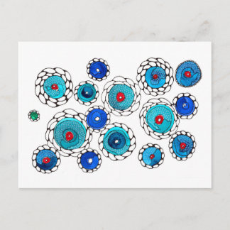 Cartão Postal camelias