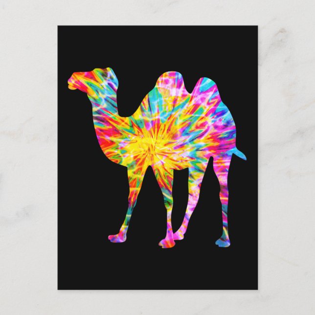 Cartão Postal CAMelo TIE DYE (Frente)
