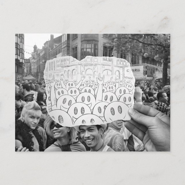 Cartão Postal Câmera De Lápis - (Frente)