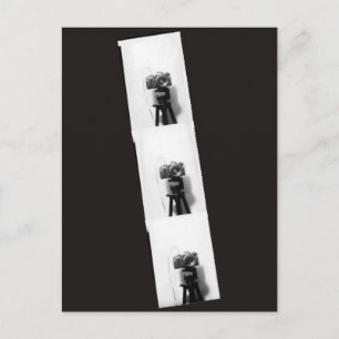 Cartão Postal Câmera em um Photobooth