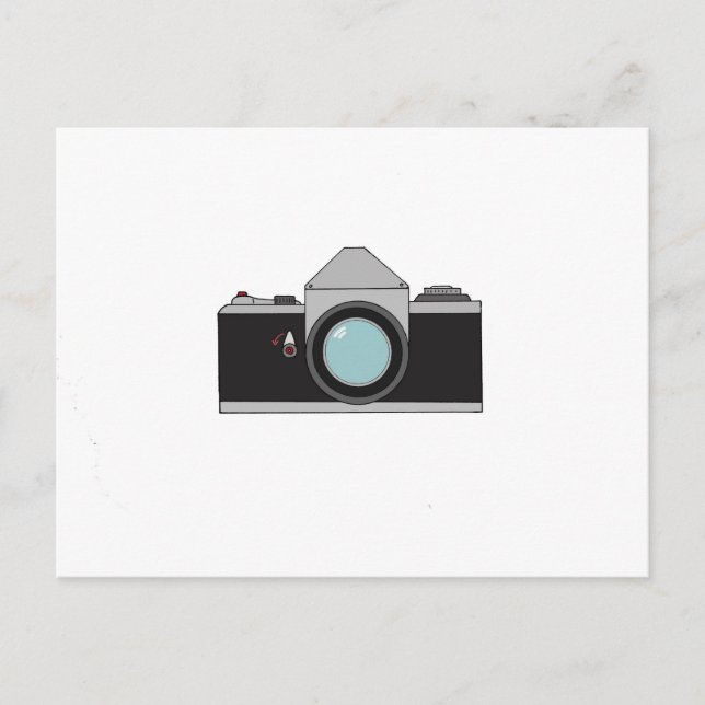 Cartão Postal Câmera Film SLR (Frente)