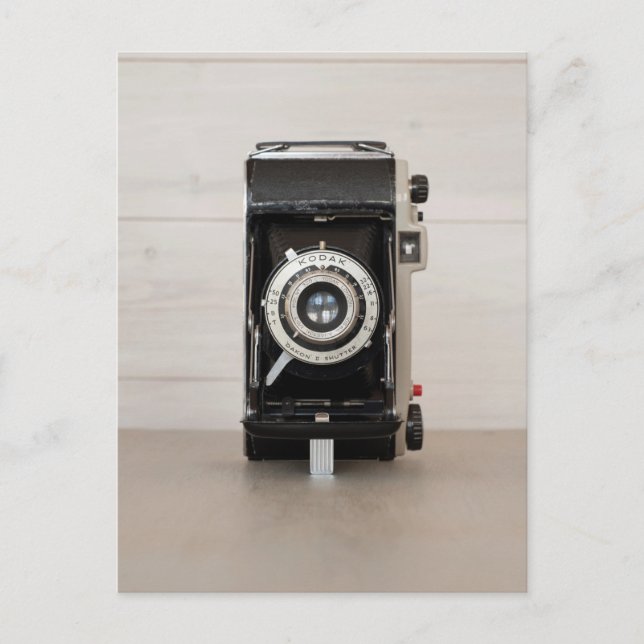 Cartão Postal Câmera Vintage Kodak (Frente)