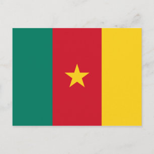 Cartão Postal Cameroon Flag Postcard