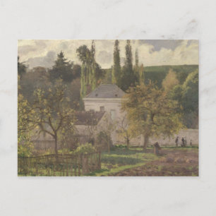 Cartão Postal Camille Pissarro Casa do Patrimônio, Pontois