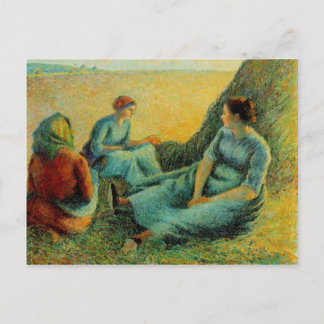Cartão Postal Camille Pissarro - Hayakers Resting