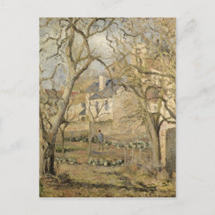 Cartão Postal Camille Pissarro   Jardim Vegetal, 1878
