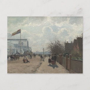 Cartão Postal Camille Pissarro - O Palácio do Cristal