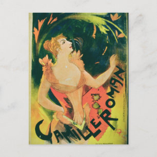Cartão Postal Camille Roman (litoral colorido)