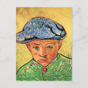 Cartão Postal Camille Roulin por Vincent van Gogh