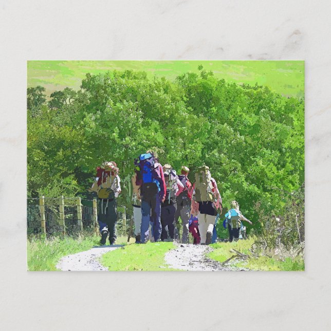 CARTÃO POSTAL CAMINHADA (Frente)
