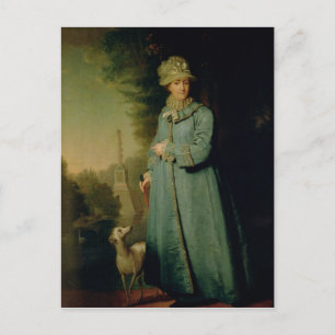 Cartão Postal Caminhando no Parque em Tsarskoye Selo 1794