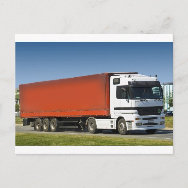Cartão Postal caminhão (Frente)