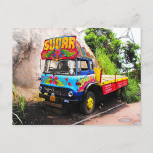 Cartão Postal Caminhão de açúcar