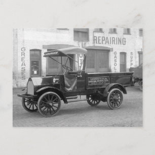 Cartão Postal Caminhão de Entrega de Suprimentos Automotivos, 19