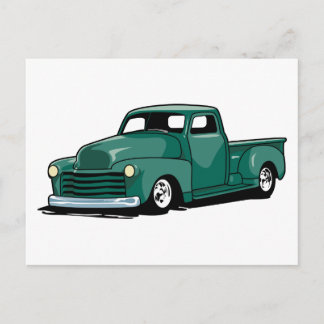 Cartão Postal Caminhão de Rod Quente
