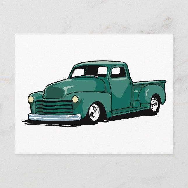 Cartão Postal Caminhão de Rod Quente (Frente)