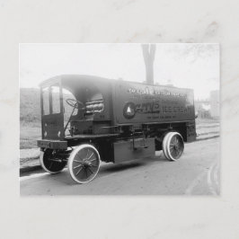 Cartão Postal Caminhão do Sorvete do carregar