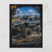 Caminhão Monstro de South Carolina Arte Off Road