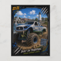 Caminhão Monstro Off Road Connecticut Arte