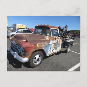 Cartão Postal Caminhão Rusted Tow