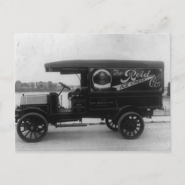 Cartão Postal Caminhão sorvete (Frente)