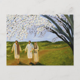 Cartão Postal Caminhe com Jesus