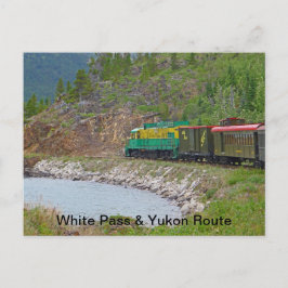 Cartão Postal Caminho Branco e Estrada Cêntica Yukon