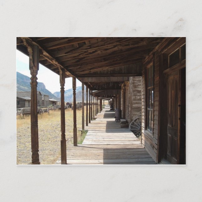 Cartão Postal Caminho de Barco Ocidental (Frente)