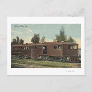 Cartão Postal Caminho-de-Ferro da União do PacíficoMcKeen Motor