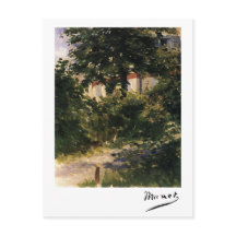 Caminho do Jardim em Rueil por Édouard Manet