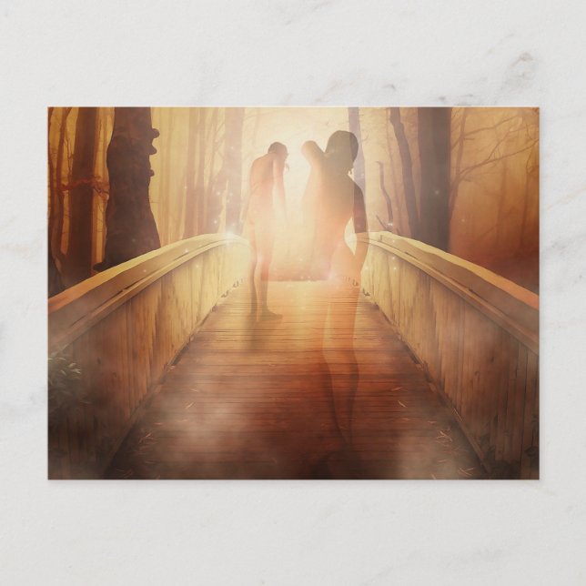 Cartão Postal Caminho Místico (Frente)