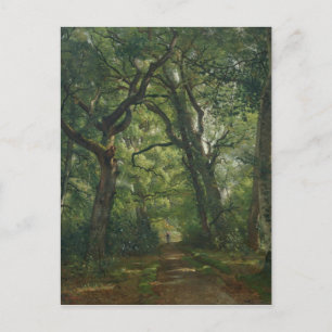 Cartão Postal Caminho na Floresta, 1864
