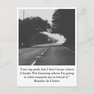 Cartão Postal Caminho sem Destino