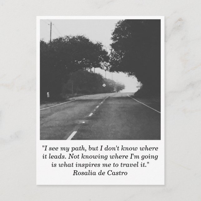 Cartão Postal Caminho sem Destino (Frente)