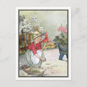 Cartão Postal Caminhos de Erva Daninha por Anne Anderson