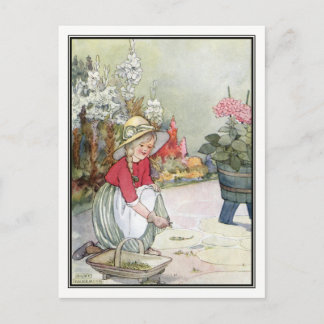 Cartão Postal Caminhos de Erva Daninha por Anne Anderson