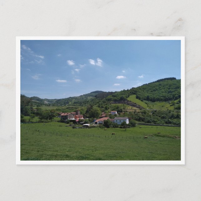 Cartão Postal Camino Primitivo de Santiago (Espanha) (Frente)