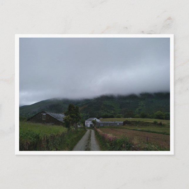 Cartão Postal Camino Primitivo de Santiago (Espanha) (Frente)