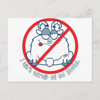 Cartão Postal camisa de cabra de chicago