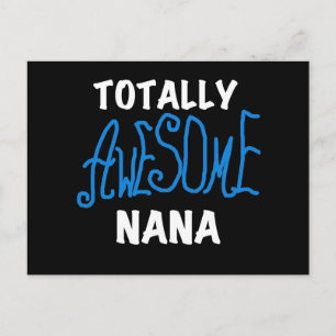 Cartão Postal Camisas Azuis e Presentes da Nana Totalmente Incrí