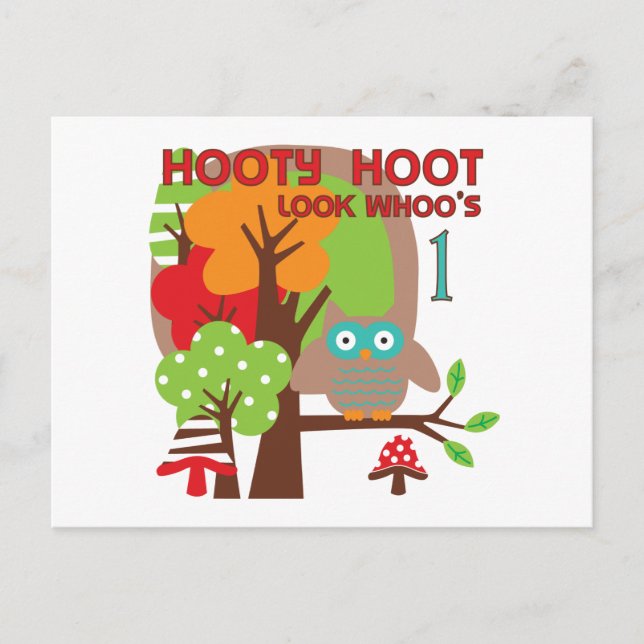 Cartão Postal Camisas de aniversário e presentes (Frente)